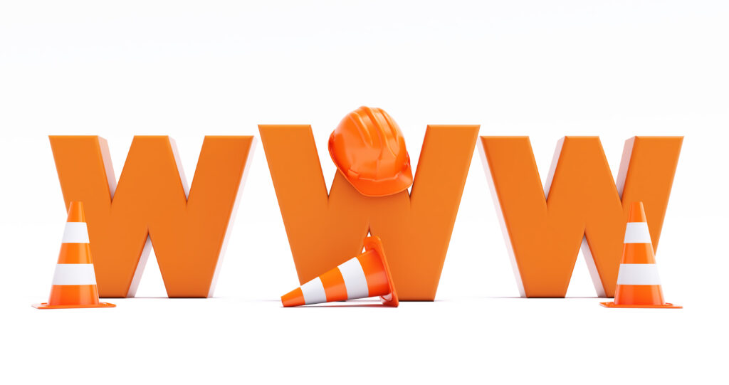 site en construction